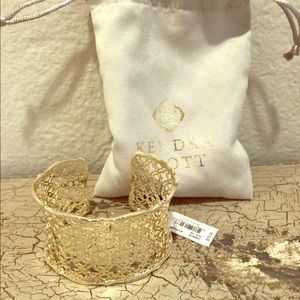 Kendra Scott Candice Gold cuff